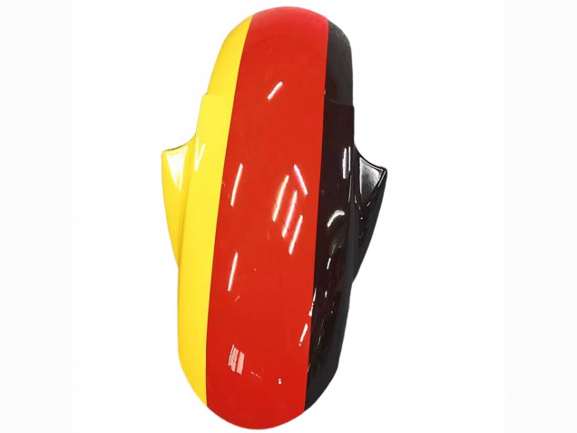 Yamaha YZF R6S Motorrad Verkleidung 2006-2009 - Gelb Rot Glanzendes Schwarz 46