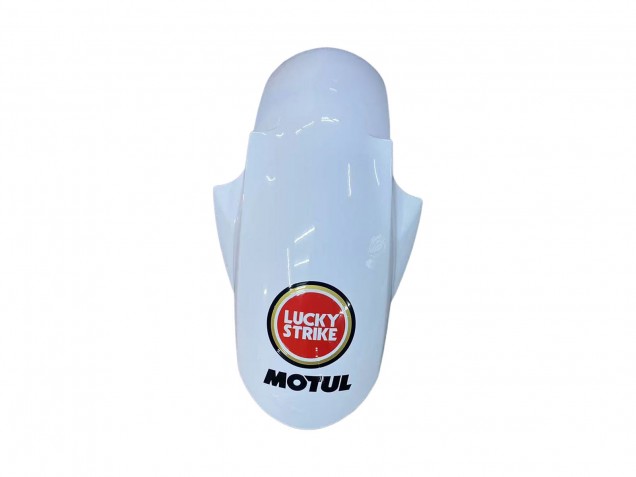 Weiß Rot Lucky Strike Motul 2003-2004 Yamaha YZF R6 Motorrad Verkleidung