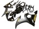 Glänzendes Schwarz Matt Schwarz Gold Aufkleber 2003-2004 Yamaha YZF R6 Motorrad Verkleidung