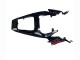 Yamaha YZF R6 Motorrad Verkleidung 2003-2004 - Glanzendes Schwarz Rot