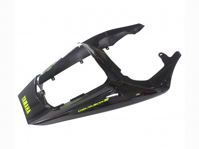 Yamaha YZF R6S Motorrad Verkleidung 2006-2009 - Glanzendes Schwarz Neon Gelb