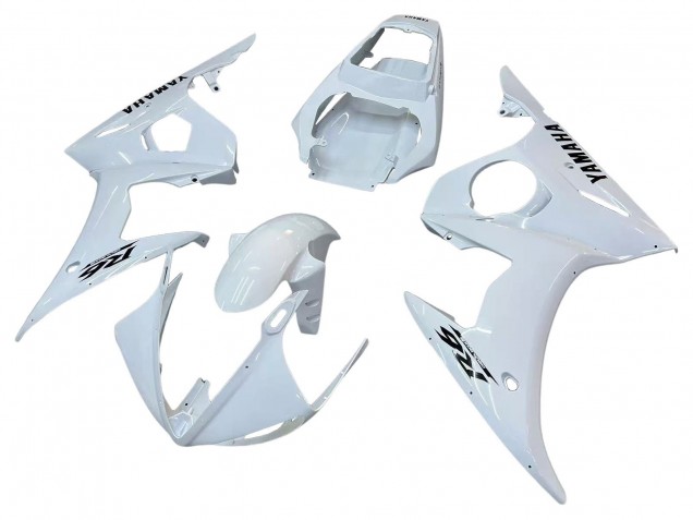 Weiß Schwarz Aufkleber 2003-2004 Yamaha YZF R6 Motorrad Verkleidung