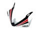 Weiß Rot Glänzendes Schwarz Motul 2003-2004 Yamaha YZF R6 Motorrad Verkleidung