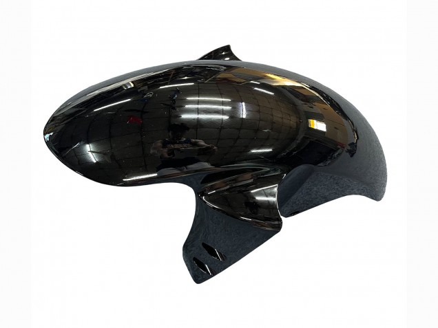 Yamaha YZF R6S Motorrad Verkleidung 2006-2009 - Glanzendes Schwarz Matt Schwarz Gold Chameleon