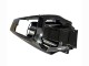 Yamaha YZF R6S Motorrad Verkleidung 2006-2009 - Glanzendes Schwarz Matt Schwarz Gold Chameleon