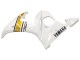 Weiß Gold 2003-2004 Yamaha YZF R6 Motorrad Verkleidung