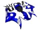 Yamaha YZF 600 R6 Motorrad Verkleidung 2005 - Blau Weiss