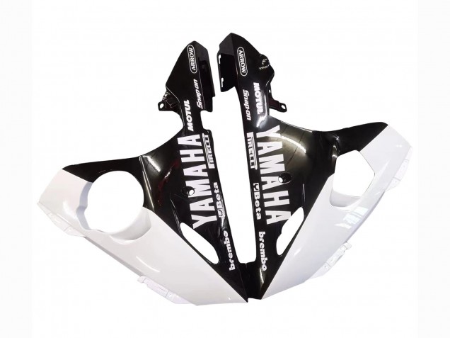 Weiß Schwarz 2005 Yamaha YZF 600 R6 Motorrad Verkleidung