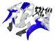Yamaha YZF 600 R6 Motorrad Verkleidung 2005 - Weiss Blau Yamalube