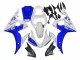 Yamaha YZF 600 R6 Motorrad Verkleidung 2005 - Weiss Blau Yamalube