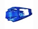 Yamaha YZF 600 R6 Motorrad Verkleidung 2005 - Blau Matt Schwarz