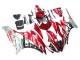 Yamaha YZF 600 R6 Motorrad Verkleidung 2006-2007 - Weiss Rot Schwarz Grun Monster Milwaukee