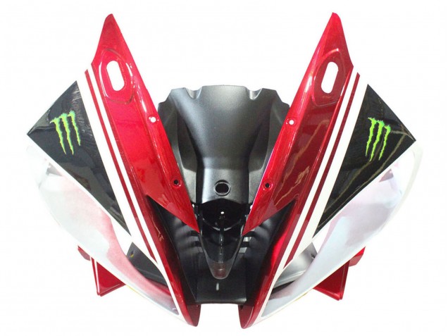 Yamaha YZF 600 R6 Motorrad Verkleidung 2006-2007 - Weiss Rot Schwarz Grun Monster Milwaukee
