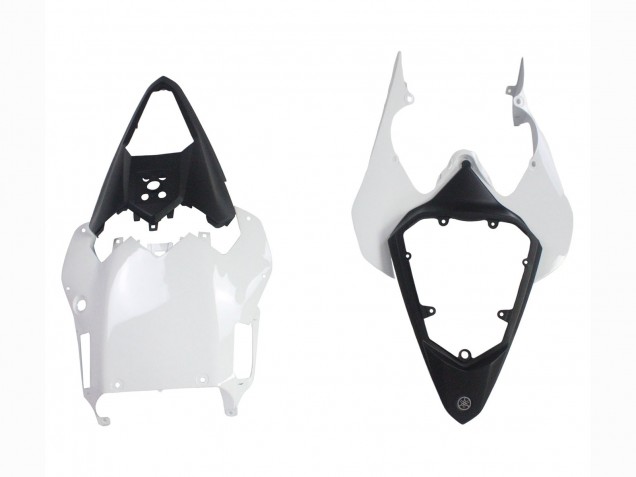 Yamaha YZF 600 R6 Motorrad Verkleidung 2008-2016 - Weiss Matt Schwarz Rot Aufkleber