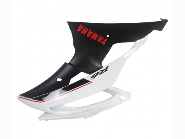 Yamaha YZF 600 R6 Motorrad Verkleidung 2008-2016 - Weiss Matt Schwarz Rot Aufkleber