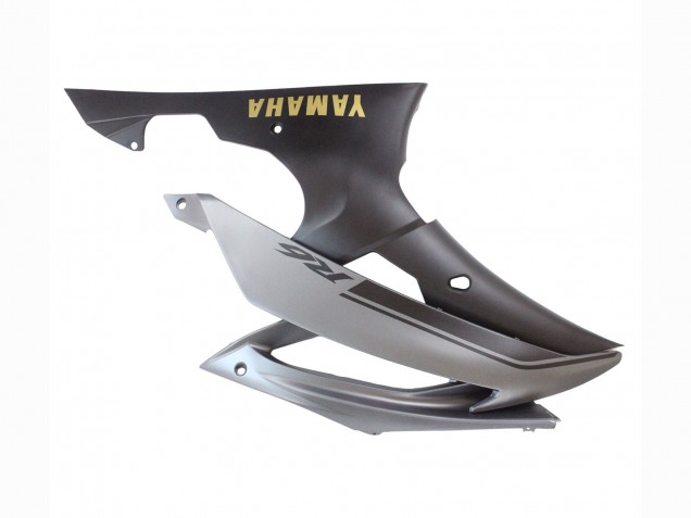 Yamaha YZF 600 R6 Motorrad Verkleidung 2008-2016 - Grau Matt Schwarz Gold Aufkleber