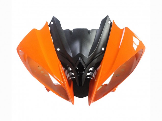 Yamaha YZF 600 R6 Motorrad Verkleidung 2008-2016 - Orange Schwarz