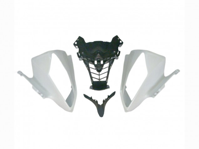 Yamaha YZF 600 R6 Motorrad Verkleidung 2008-2016 - Glanzendes Weiss
