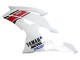 Yamaha YZF 600 R6 Motorrad Verkleidung 2008-2016 - Weiss Rot Schwarz Motul Michelin