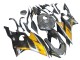 Gold Schwarz Carbonfaser 2017-2025 Yamaha YZF 600 R6 Motorrad Verkleidung