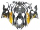 Gold Schwarz Carbonfaser 2017-2025 Yamaha YZF 600 R6 Motorrad Verkleidung
