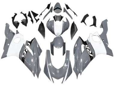 Yamaha YZF 600 R6 Motorrad Verkleidung 2017-2023 - Nardo Grau Weiss