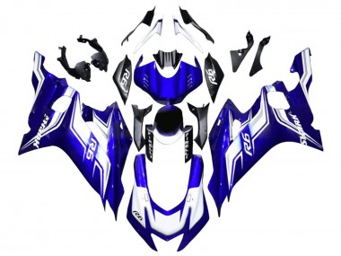Yamaha YZF 600 R6 Motorrad Verkleidung 2017-2023 - Weiss Blau