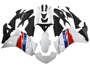Honda CBR250RR Motorrad Verkleidung 2011-2015 - Weiss Rot Blau