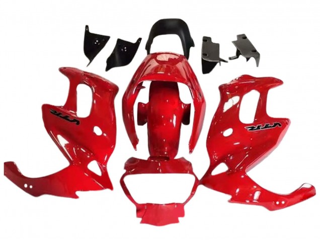 Honda VTR1000F Motorrad Verkleidung 1997-2005 - Glanzendes Rot