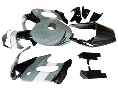Honda VTR1000F Motorrad Verkleidung 1997-2005 - Grau Schwarz