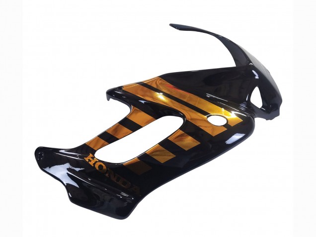 Honda VTR1000F Motorrad Verkleidung 1997-2005 - Glanzendes Schwarz Gold