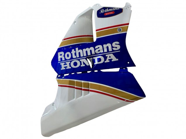 Honda NSR250 Motorrad Verkleidung 1994-1996 - Weiss Blau Gelb Gold Rothmans