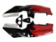 Honda NSR250R Motorrad Verkleidung 1988-1989 - Silber Rot Glanzendes Schwarz