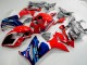 Honda CBR650R Motorrad Verkleidung 2019-2020 - Rot Weiss Blau Glanzendes Schwarz HRC