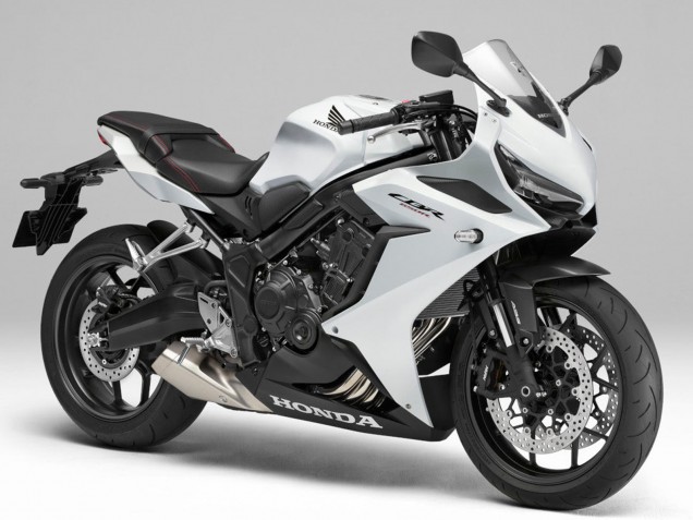 Perl Weiß 2024-2026 Honda CBR650R Motorrad Verkleidung