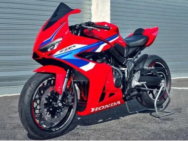 Rot Weiß Blau 2024-2026 Honda CBR650R Motorrad Verkleidung
