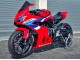 Rot Weiß Blau 2024-2026 Honda CBR650R Motorrad Verkleidung