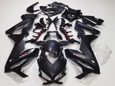 Honda CBR650R Motorrad Verkleidung Kit 2021-2023 - Matt Schwarz