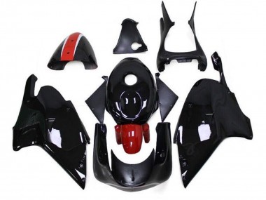 Aprilia RS250 Motorrad Verkleidung 1999-2004 - Glanzendes Schwarz Rot