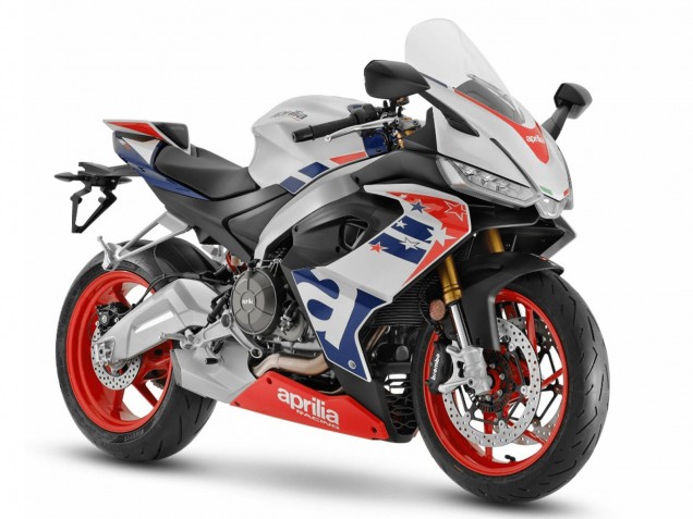 Aprilia RS660 Motorrad Verkleidung 2020-2024 - Weiss Rot Blau