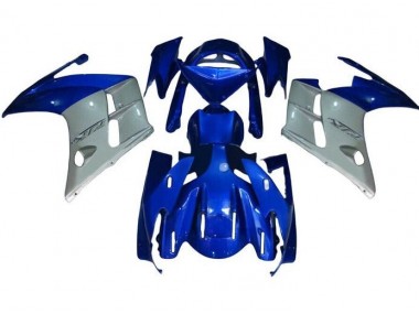 Yamaha FJR1300 Motorrad Verkleidung 2013-2015 - Blau Silber