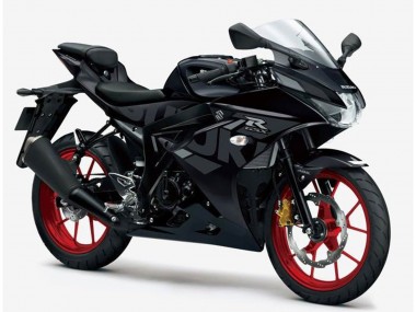 Suzuki GSXR125 Motorrad Verkleidung 2017-2025 - Schwarz