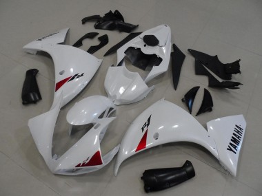 Weiß 2009-2011 Yamaha YZF R1 Motorrad Verkleidung