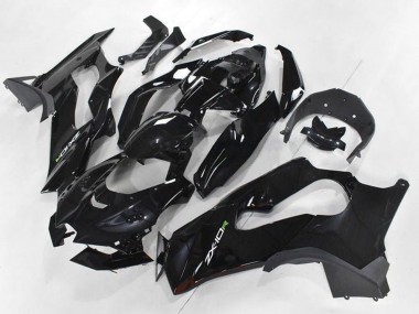 Kawasaki ZX10R Motorrad Verkleidung 2021-2025 - Glanzendes Schwarz Weiss Grun Aufkleber