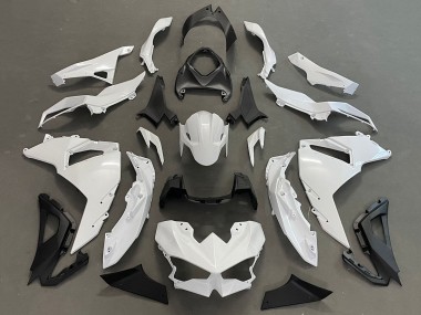 Kawasaki Ninja 500 EX500R Motorrad Verkleidung 2024-2025 - Weiss Schwarz