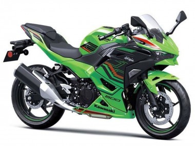 Kawasaki Ninja 500 EX500R Motorrad Verkleidung 2024-2025 - Grun Schwarz Rot