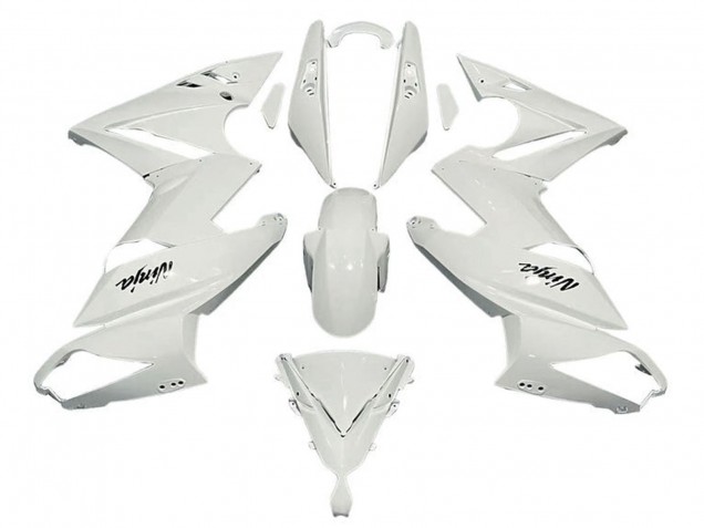 Kawasaki Ninja 650 EX650 Motorrad Verkleidung 2009-2011 - Weiss