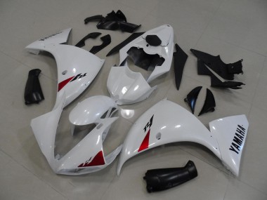 Weiß 2012-2014 Yamaha YZF R1 Motorrad Verkleidung