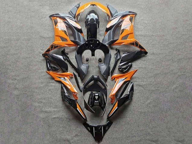 Orange Schwarz 2020-2025 Kawasaki Ninja 650 EX650 Motorrad Verkleidung