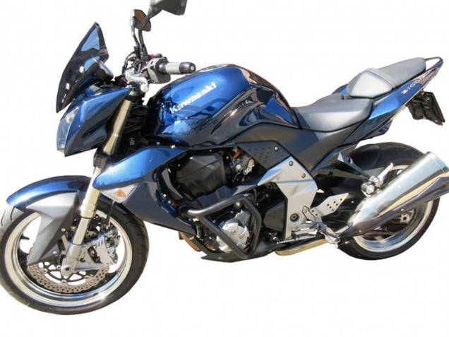 Kawasaki Z1000 Motorrad Verkleidung 2007-2009 - Blau Silber